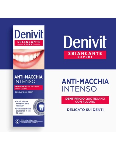 Denivit Dentifricio Antimacchia 50ml - Intenso - Sbiancante